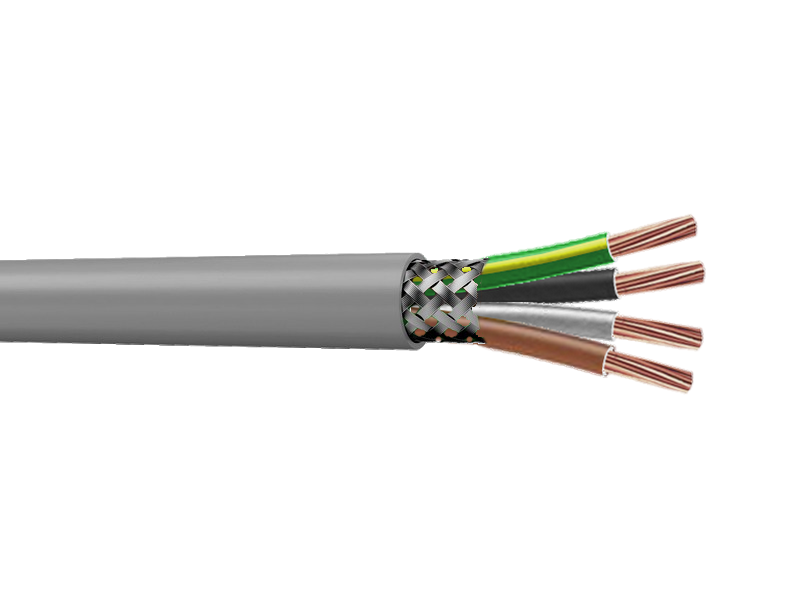 Cable souple blindé LIYCY 4G1mm2