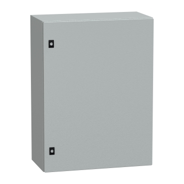 coffret acier - porte pleine H800xL600xP300 IP66 IK10 RAL7035