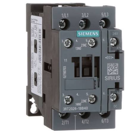 Contacteur 18,5KW 1NO+1NC DC24V