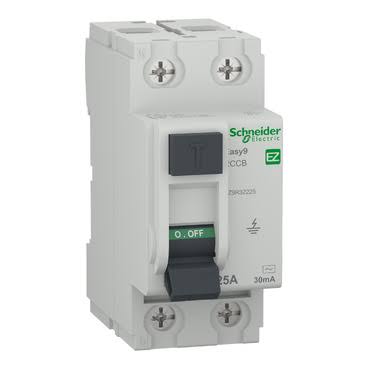 Interrupteur Différentiel Easy9 RCCB XP 2P 25A, 300mA AC
