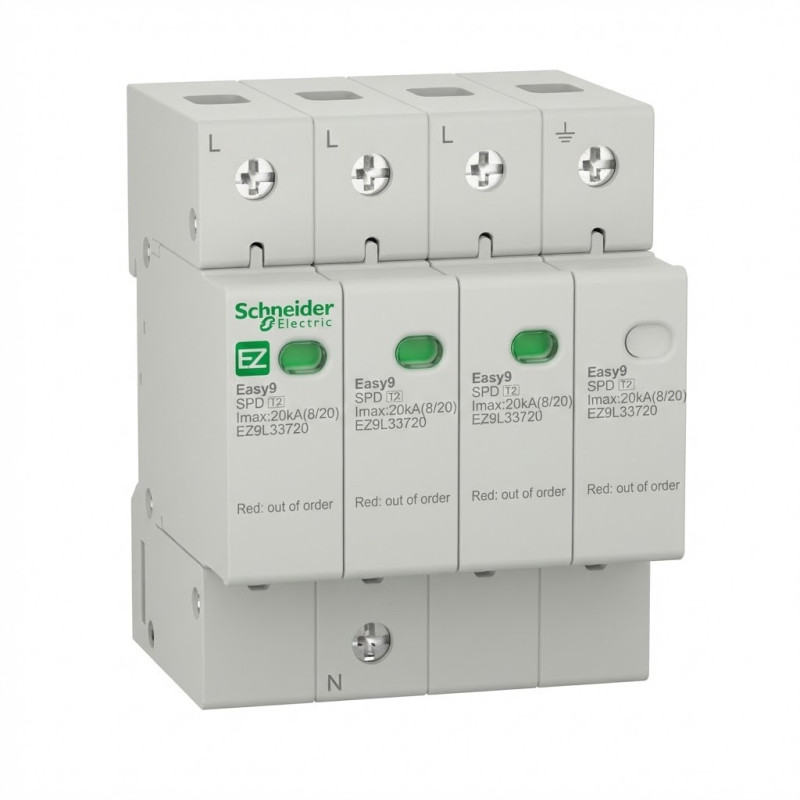 Parafoudre Easy9 - 3P + N - 400 V - 40kA