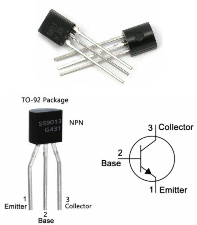 Transistor bipolaire PNP S9013